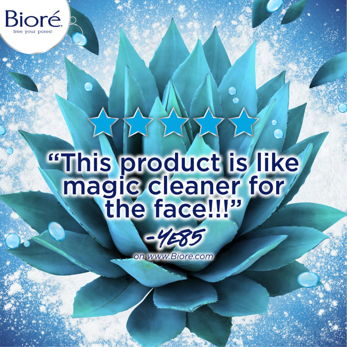 "This product is like magic cleander for the face" - Ye85 on www.biore.com