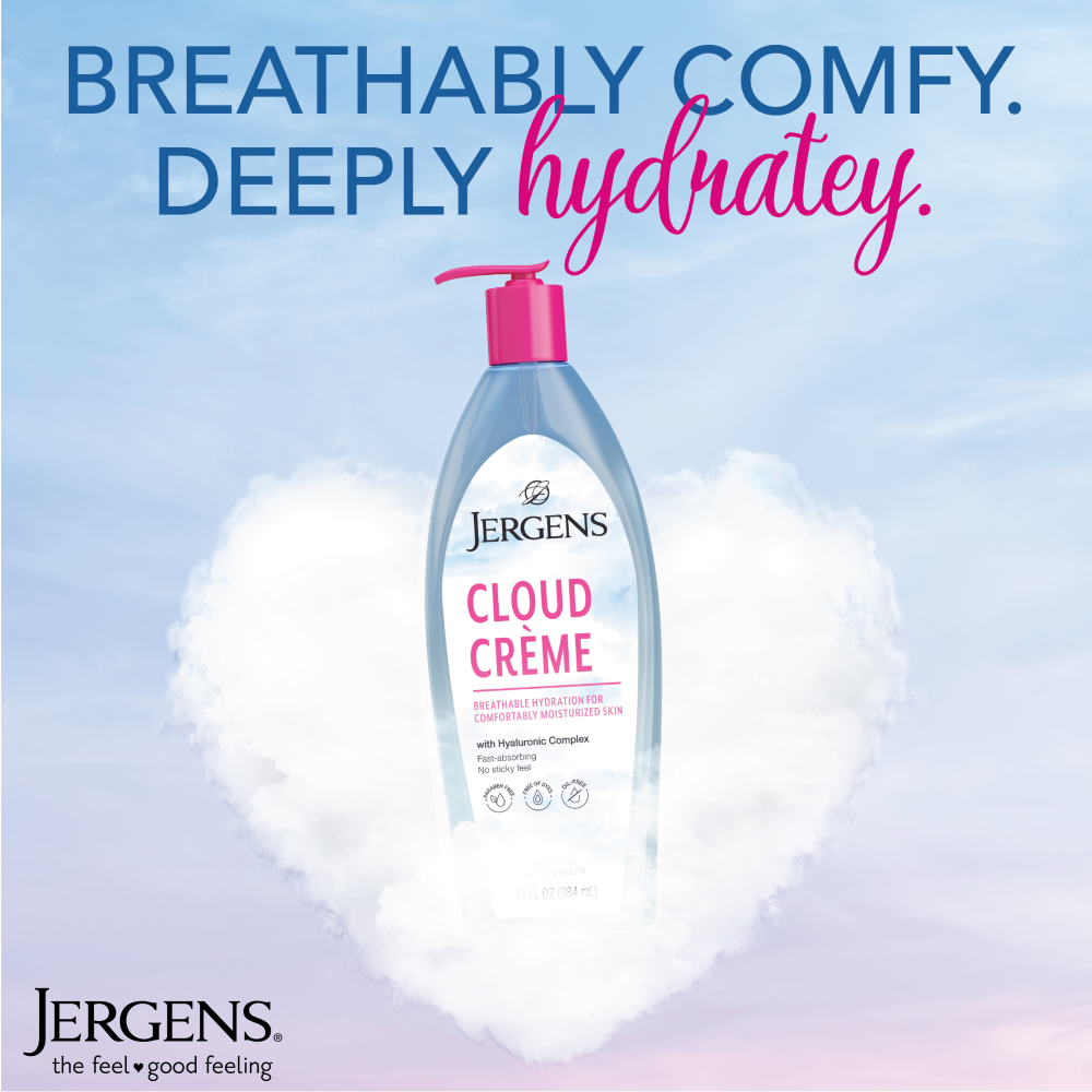 Breathably comfy. Deeply hydrating. 