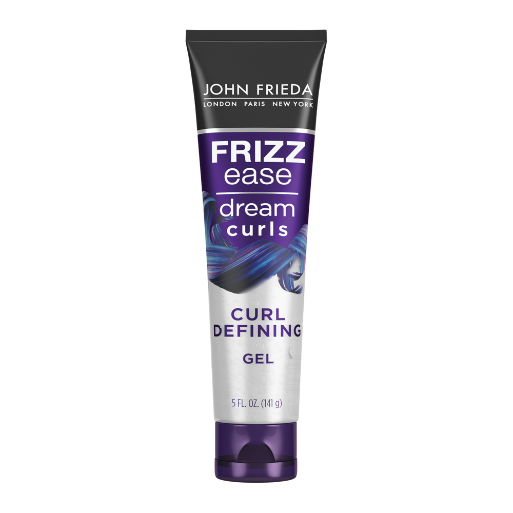 Front of Pack: Frizz Ease Dream Curls Clearly Defined Gel.