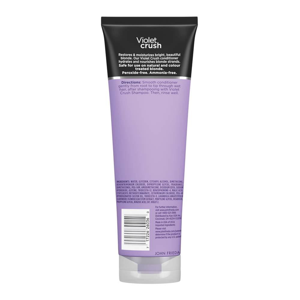 Back of Pack: Violet Crush Purple Conditioner