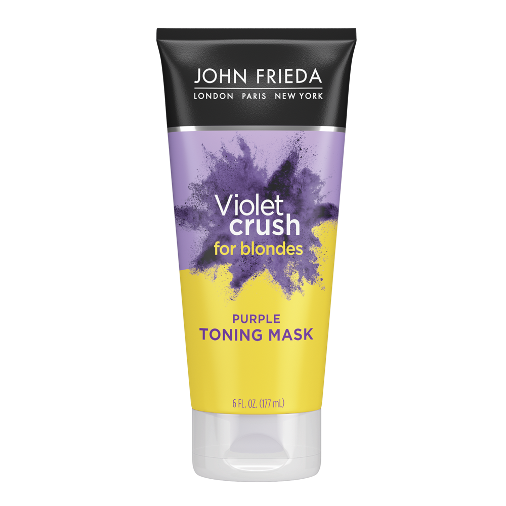 John Frieda Violet Crush for Blondes Purple Toning Mask.