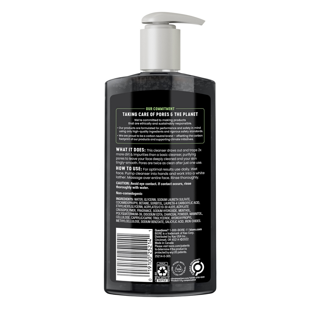 Oil Control Deep Pore Charcoal Cleanser