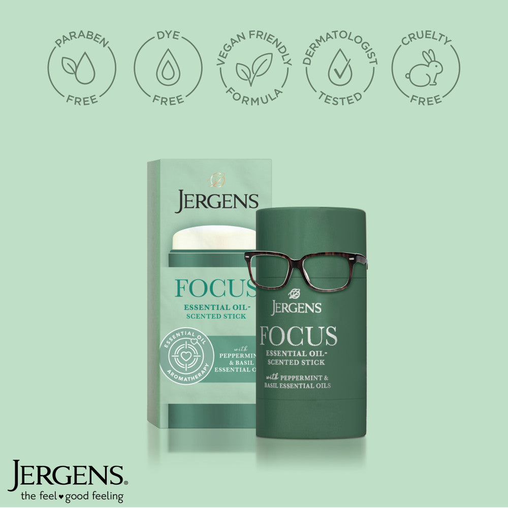 Jergens Essential Oil-Scented Stick – Focus