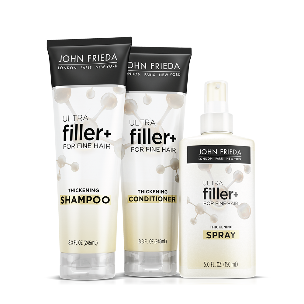 ULTRAfiller+ Thickening Bundle with Shampoo, Conditioner, and Spray