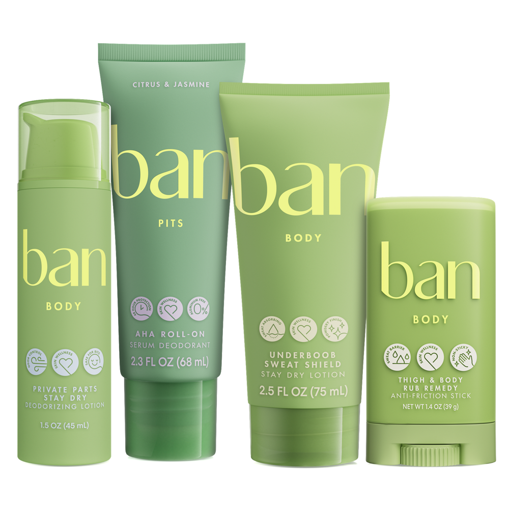 Save 10% — Ban Total Body Bundle | Ban Deodorant