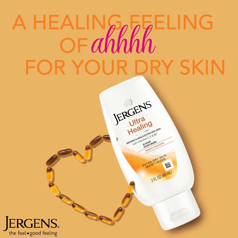 A healing feeling of ahhhh for your dry skin