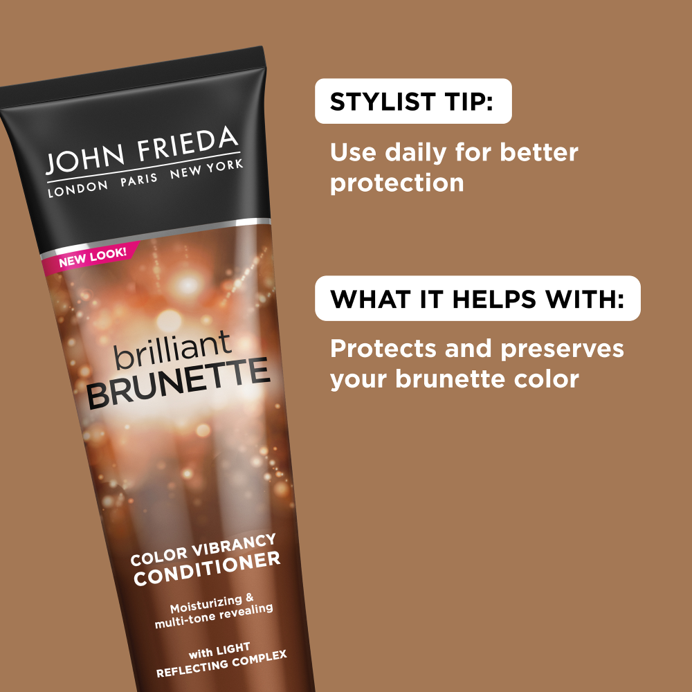 Stylist Tip: Use daily for better protection. What it helps with: Protects and preserves your brunette color.
