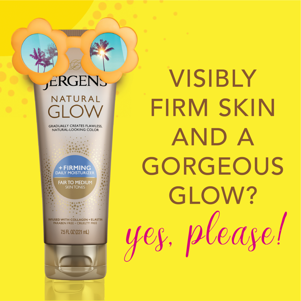 Visibly firm skin and a gorgeous glow? yes, please!
