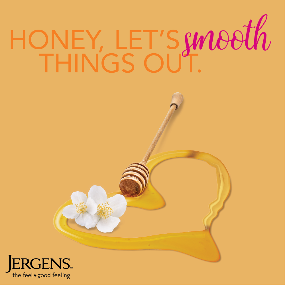 Honey, Let's smooth things out.