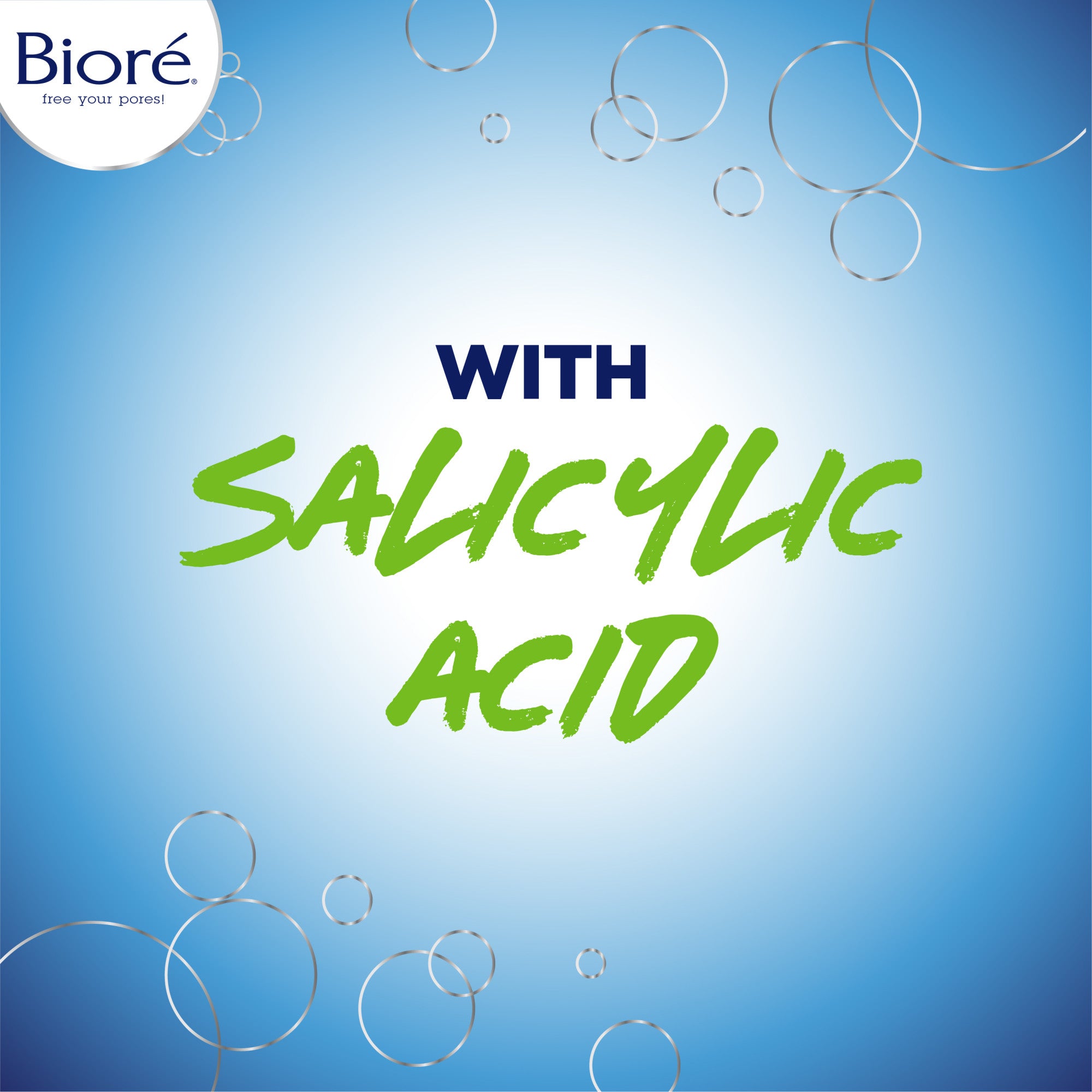With salicylic acid.