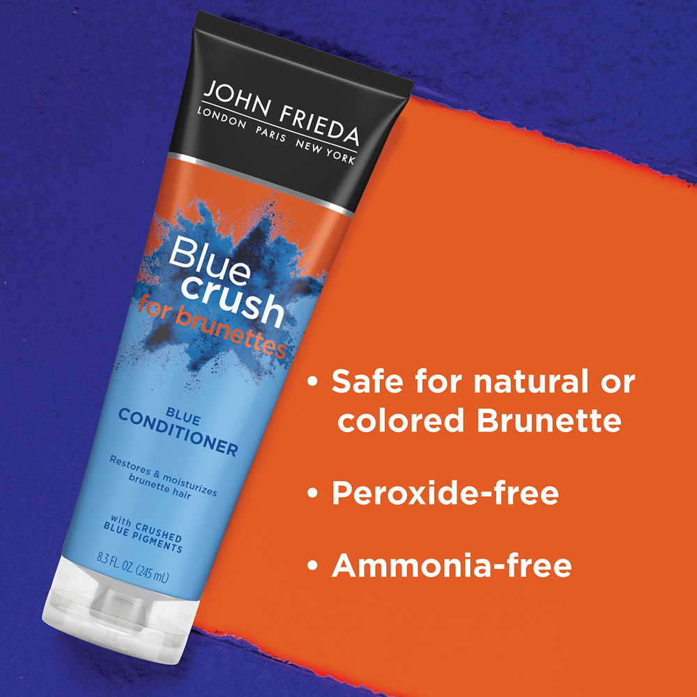 Safe for natural or colored Brunette. Peroxide free. Ammonia free.